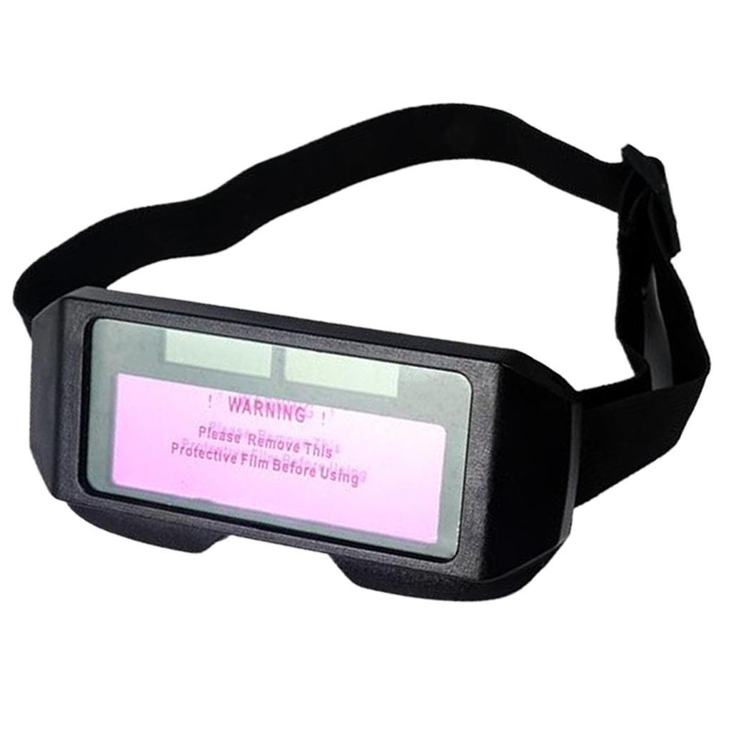 Solar Auto Darkening Welding Goggle, Shaded Safety Glasses Welding Goggles Welder Eyes Protection Glasses