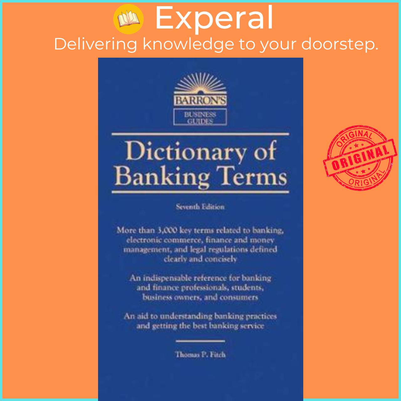 Sách - Dictionary of Banking Terms by Thomas Fitch (US edition, paperback)