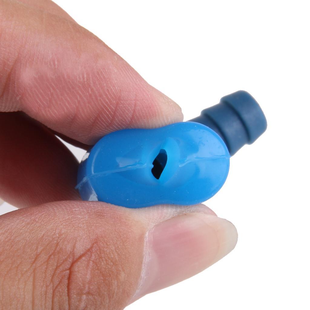 Sports Mouth Water Bladder Bag Hydration Pack Nozzle Replacement Blue 5 cm