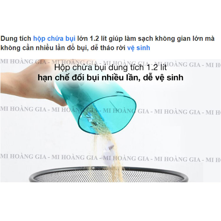 Máy Hút Bụi Mini Cầm Tay DEERMA - Hàng Chính Hãng