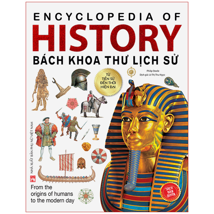 History Bách Khoa Thư Lịch Sử 4 Màu - Bìa Mềm Tái Bản 2020