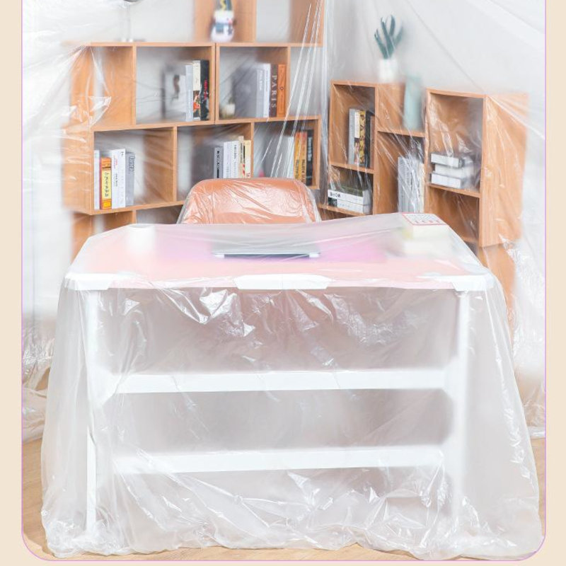 Màng bọc nilon che bụi đa năng KM 4794 keo dính 1 đầu cuộn 4x10m/ 4x20m hàng Nhật