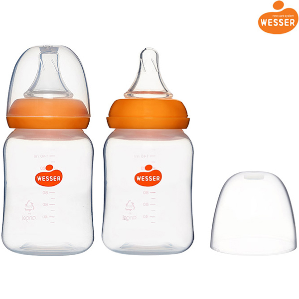 Combo 3 Bình Sữa PP Wesser 60ml, 140ml và 250ml (Giao màu ngẫu nhiên)