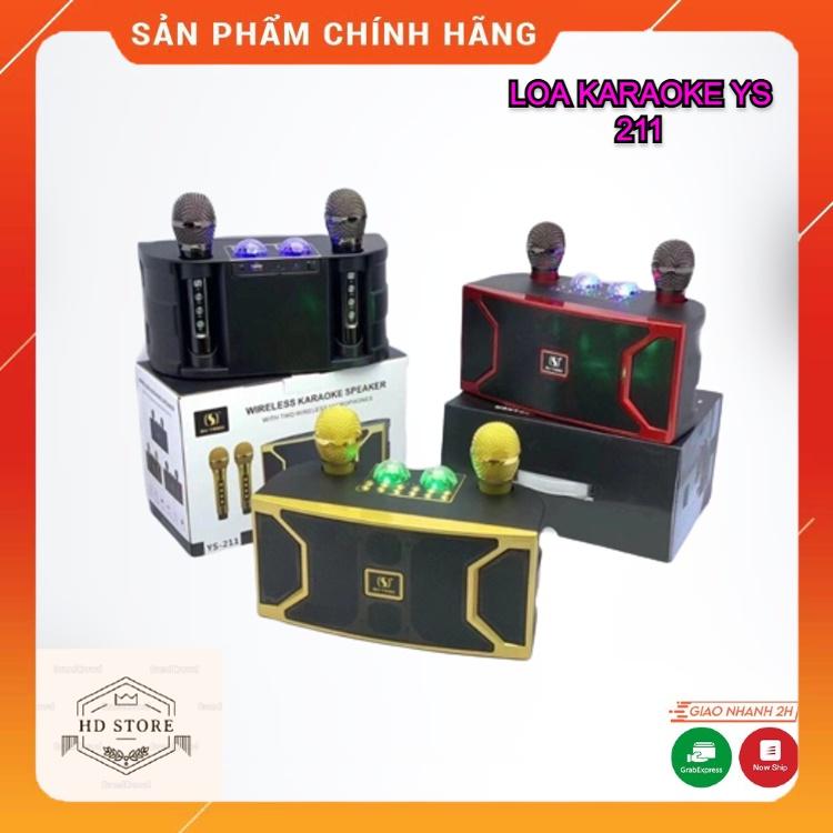 Loa Karaoke YS 211 Bản Mới Nhất, Thiết Kế Cực Đẹp Âm Bass Cực Chất, Tặng Kèm 2 Micro Hát Cực Nhẹ. Bảo Hành 12 Tháng.