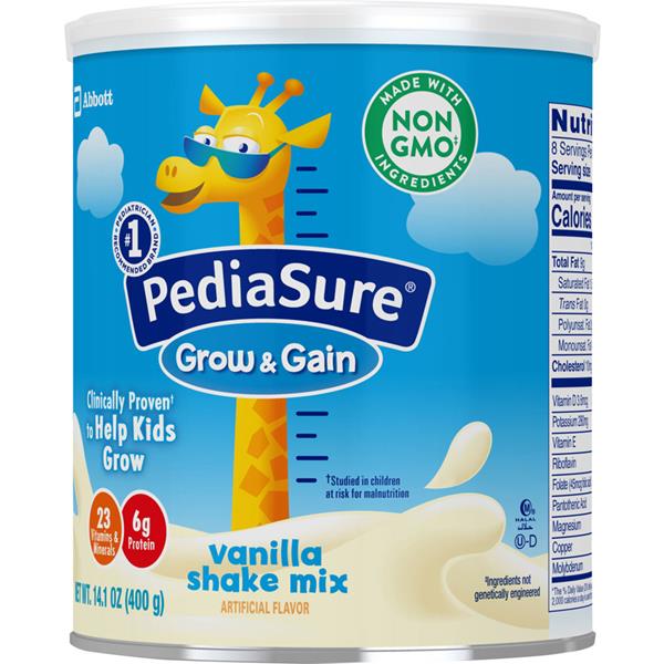 Sữa bột dinh dưỡng Pediasure Grow & Gain Hương Vani