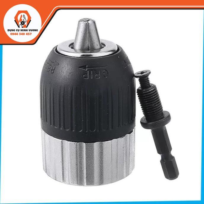 Đầu kẹp mũi khoan 2-13mm - Đầu chuyển đổi máy khoan chuôi lục giác