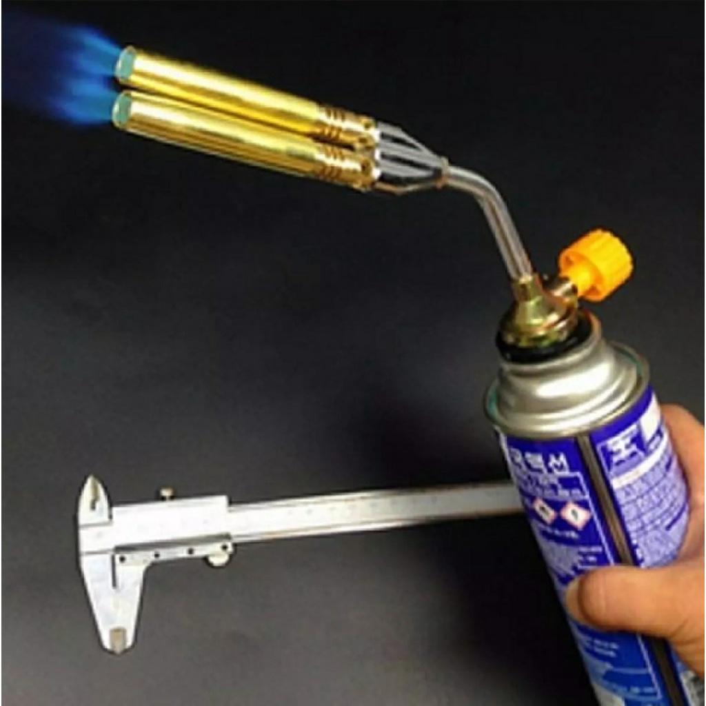 Đầu khò gas cầm tay 2 ống đồng nhiệt độ đến 1500 độ C