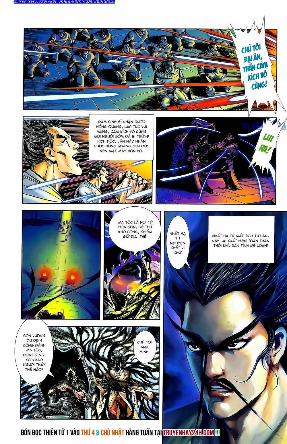 thiên tử truyền kỳ 1 - cơ phát khai chu bản chapter 138 28