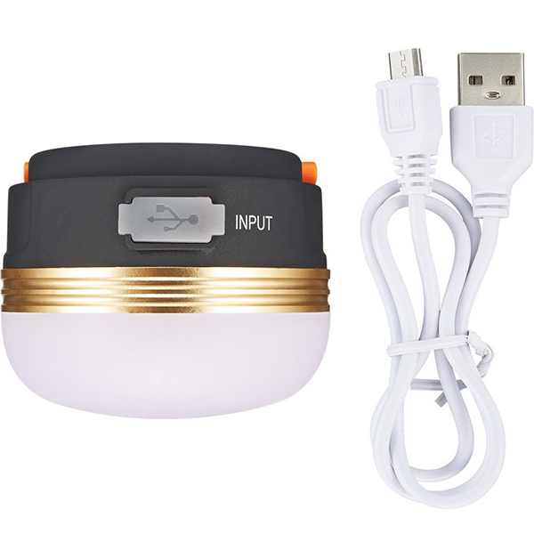 Đèn LED treo móc lều dã ngoại sạc USB chống thấm nước với 3 chế độ đèn GL8213