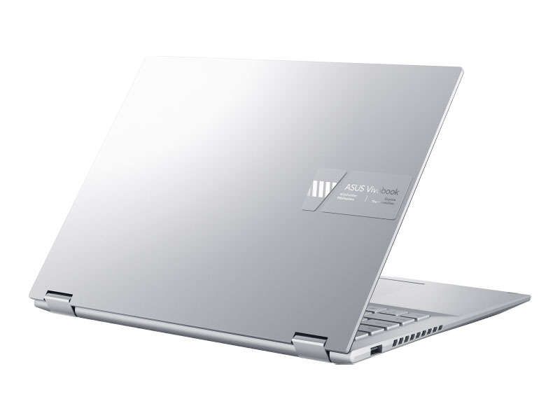 Laptop Asus Vivobook S Flip TN3402YA-LZ192W (AMD Ryzen R5-7530U | 16GB | 512GB | AMD Radeon | 14 inch WUXGA | Cảm ứng | Win 11 | Bạc) - Hàng Chính Hãng - Bảo Hành 24 Tháng