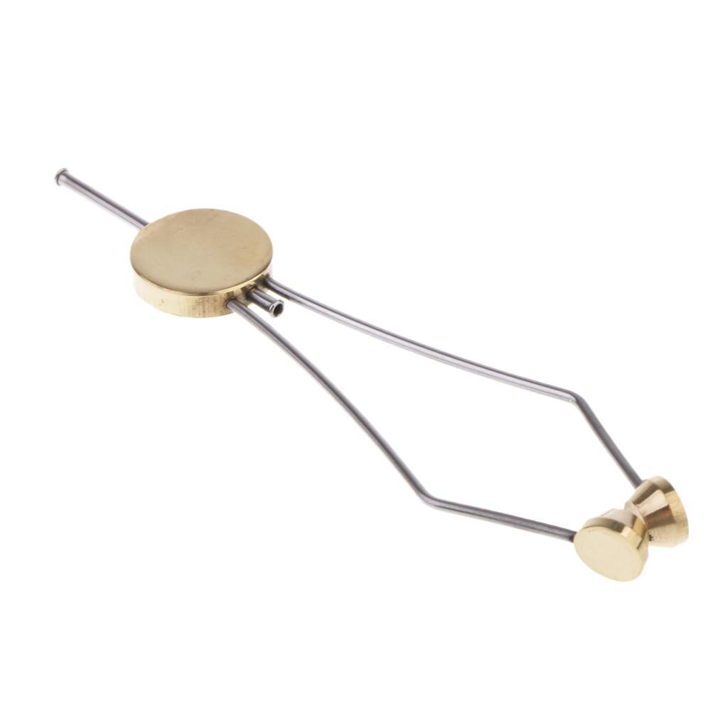 4xStainless Steel And Brass Bobbin Holder, Disc Bobbin Holder, Fly Tying Tools