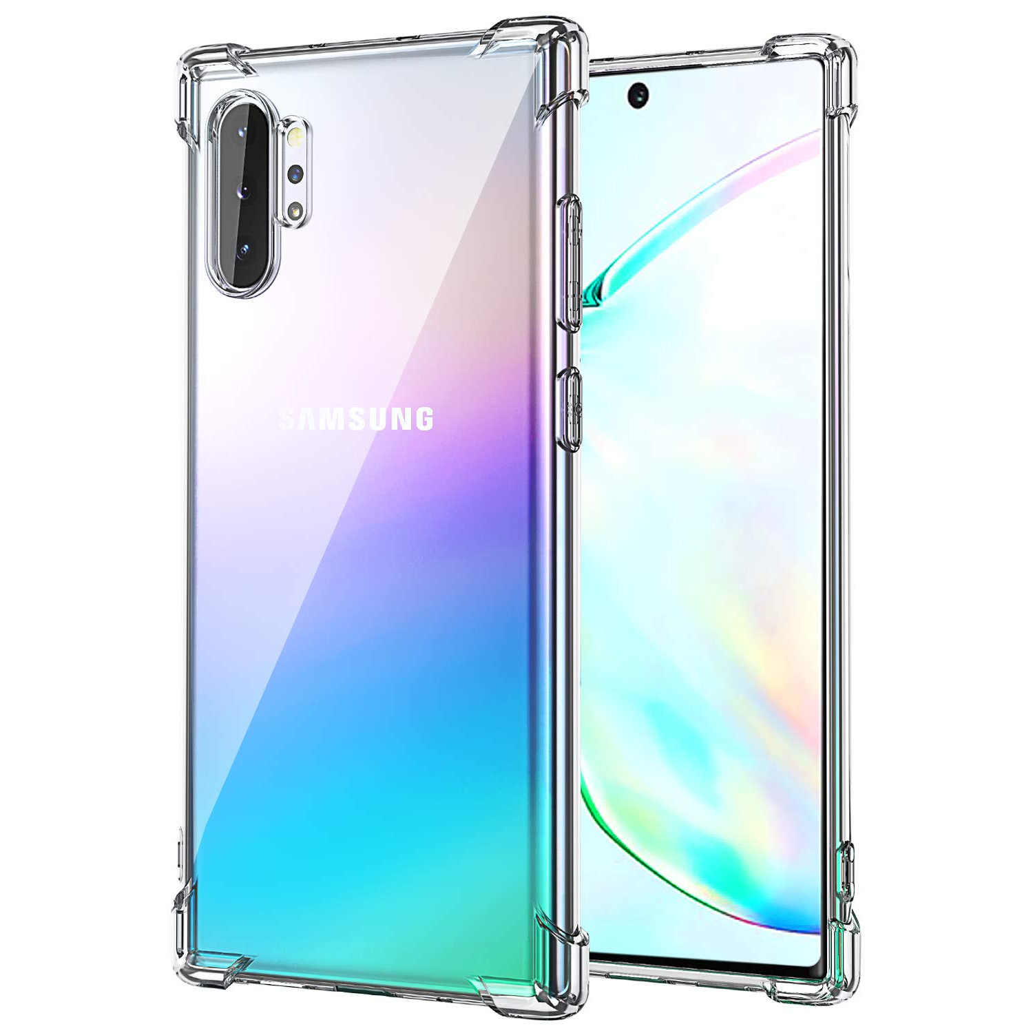 Ốp Lưng Case TPU Dẻo Chống Sốc Dành Cho Samsung Galaxy Note 10 Plus (Trong Suốt)