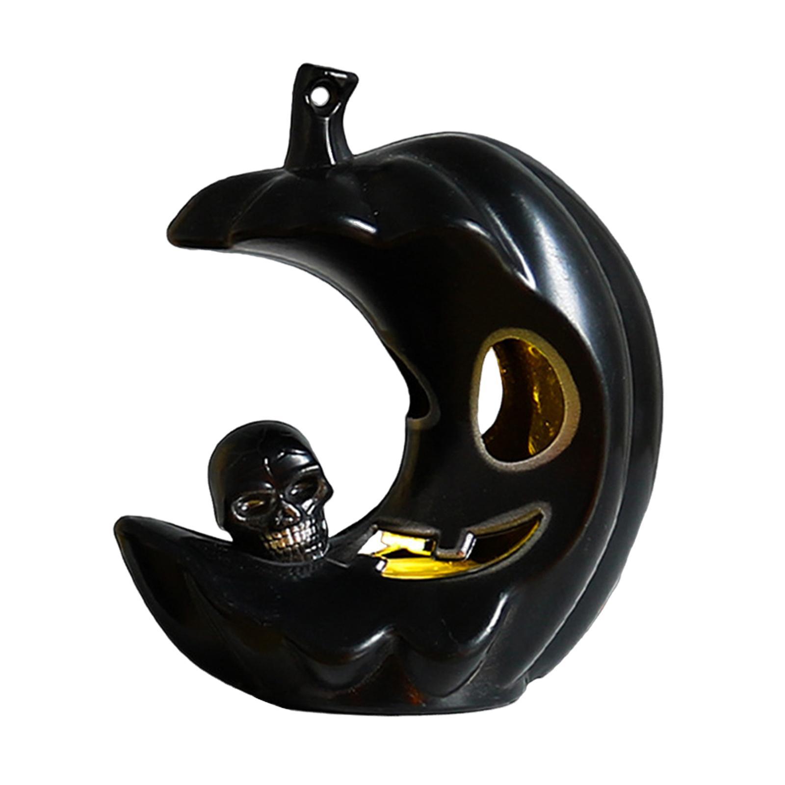 Halloween Moon Pumpkin Light Candle Light for Party Favor Dining Room