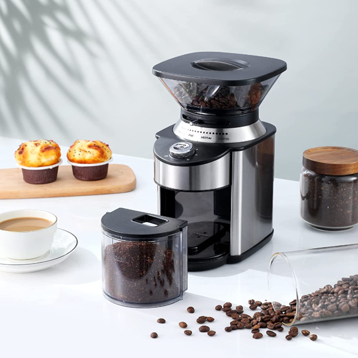 Máy xay hạt cà phê Espresso cao cấp Shardor GS-801 200W - Hàng Nhập Khẩu