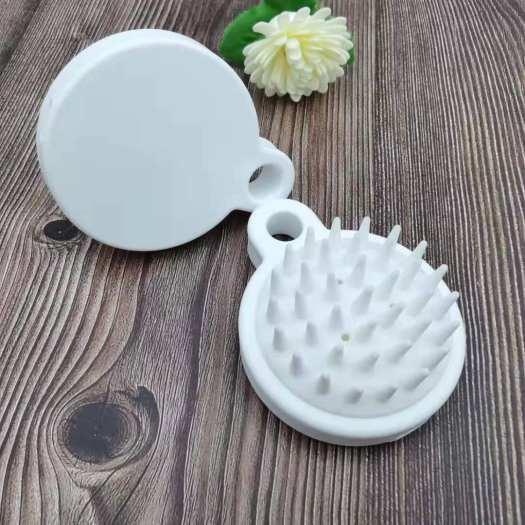 Lược gội đầu Silicone Nhật MÀU TRẮNG