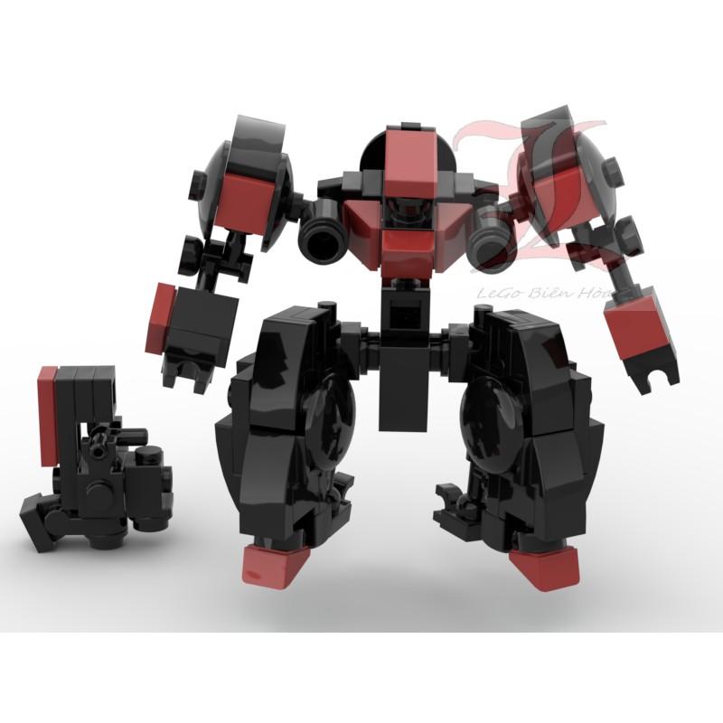 Đồ chơi lắp ráp Robot moc Mech Heller