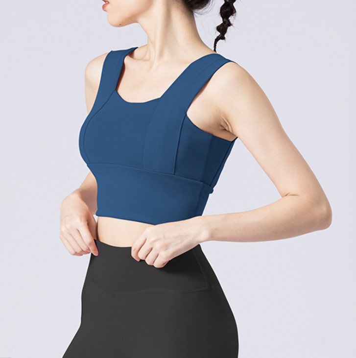 Set quần áo tập gym yoga bộ đồ tập gym nữ, quần dài cạp cao, áo bra dây to có mút đệm cực tôn dáng