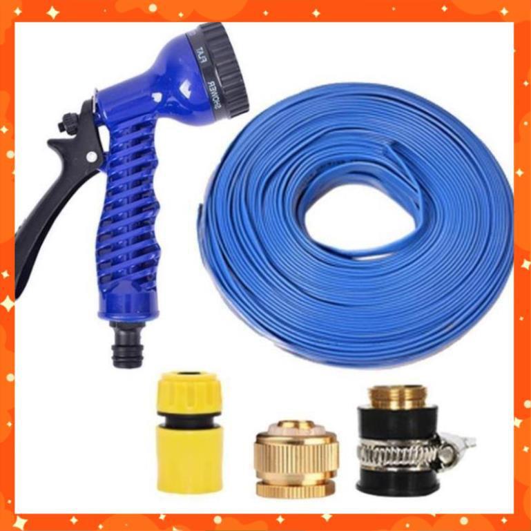 Bộ dây và vòi xịt tăng áp lực nước,rửa xe, tưới cây 7-10m 206843