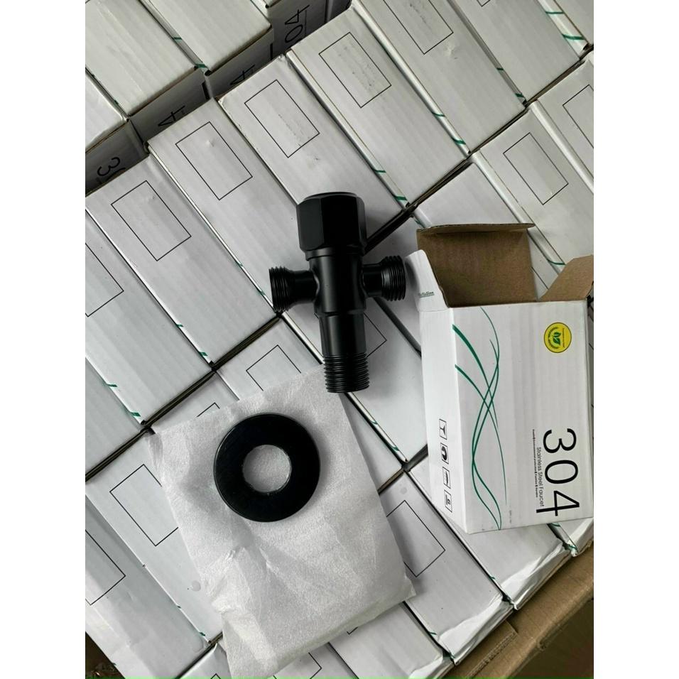 Van chia giảm áp, van chữ T, khóa 2 đường nước SUS 304 sơn tĩnh điện