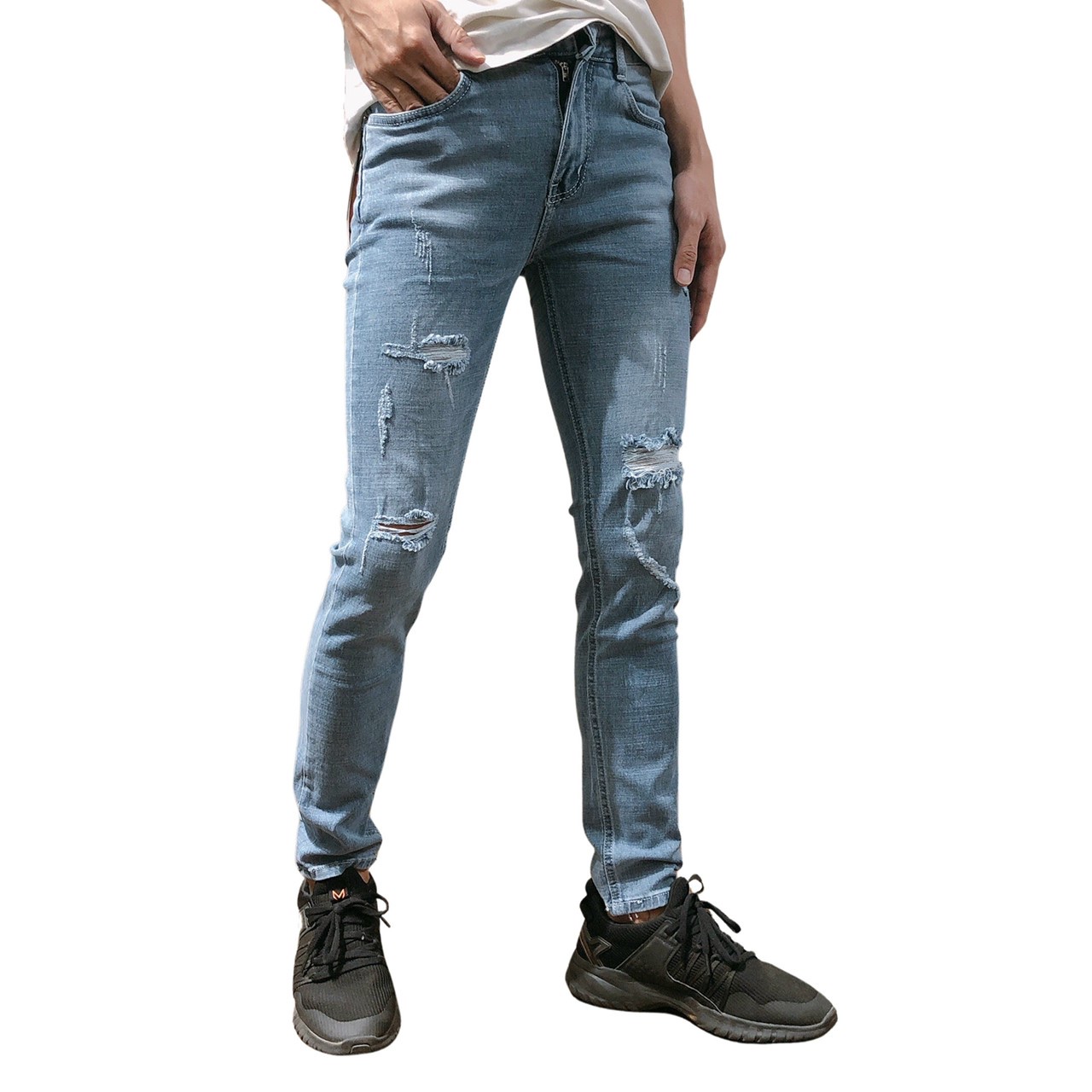 Quần Jean Nam Rách  thời trang