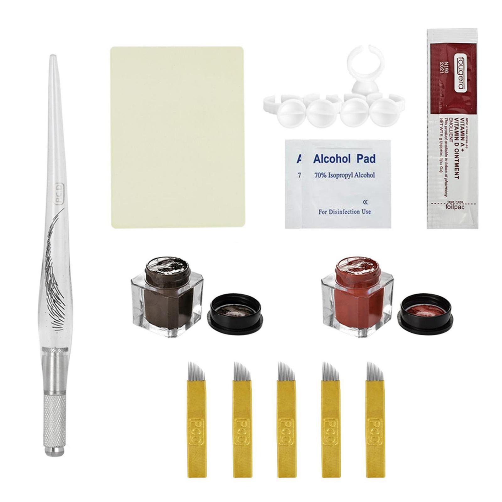 Eyebrow Permanent Pen Pigment Ink Practise