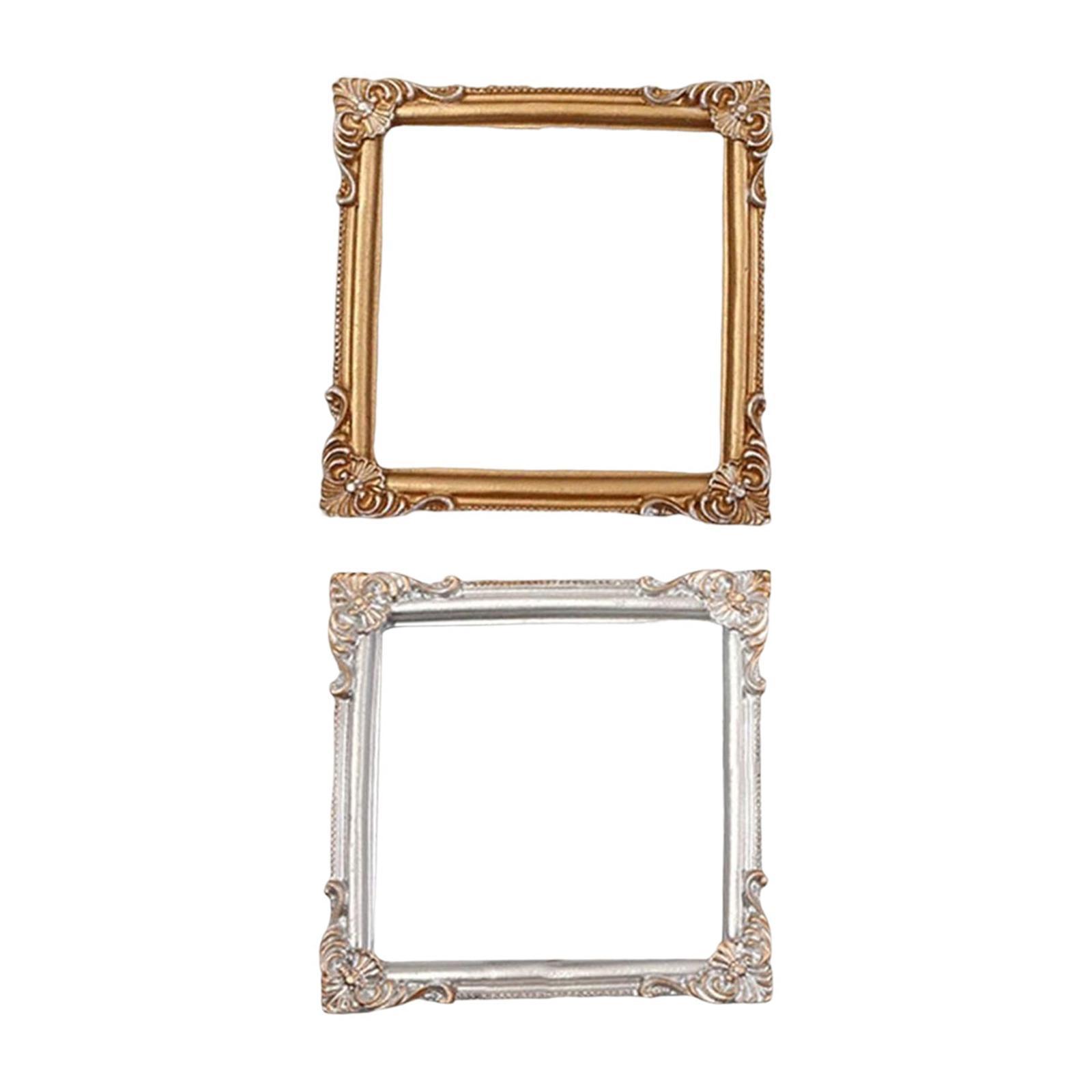2x Vintage Style Photo Frame Picture Frame Home Decor Art