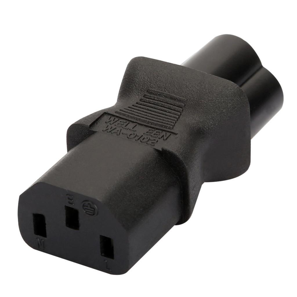 3Pin IEC 320 PDU UPS C13 To Plug Adapter Converter Socket NEW HOT