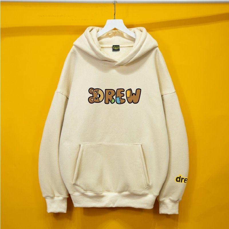 Áo hoodie drew mẫu chữ, hoodie nam nữ unisex vải nỉ dày dặn