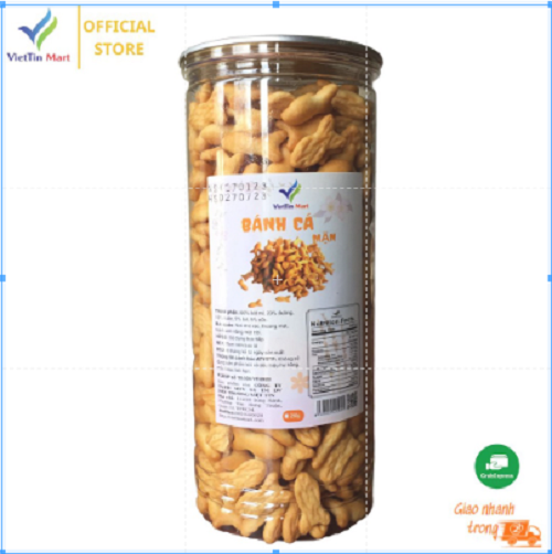 Bánh Cá Mặn Viettin Mart 250g