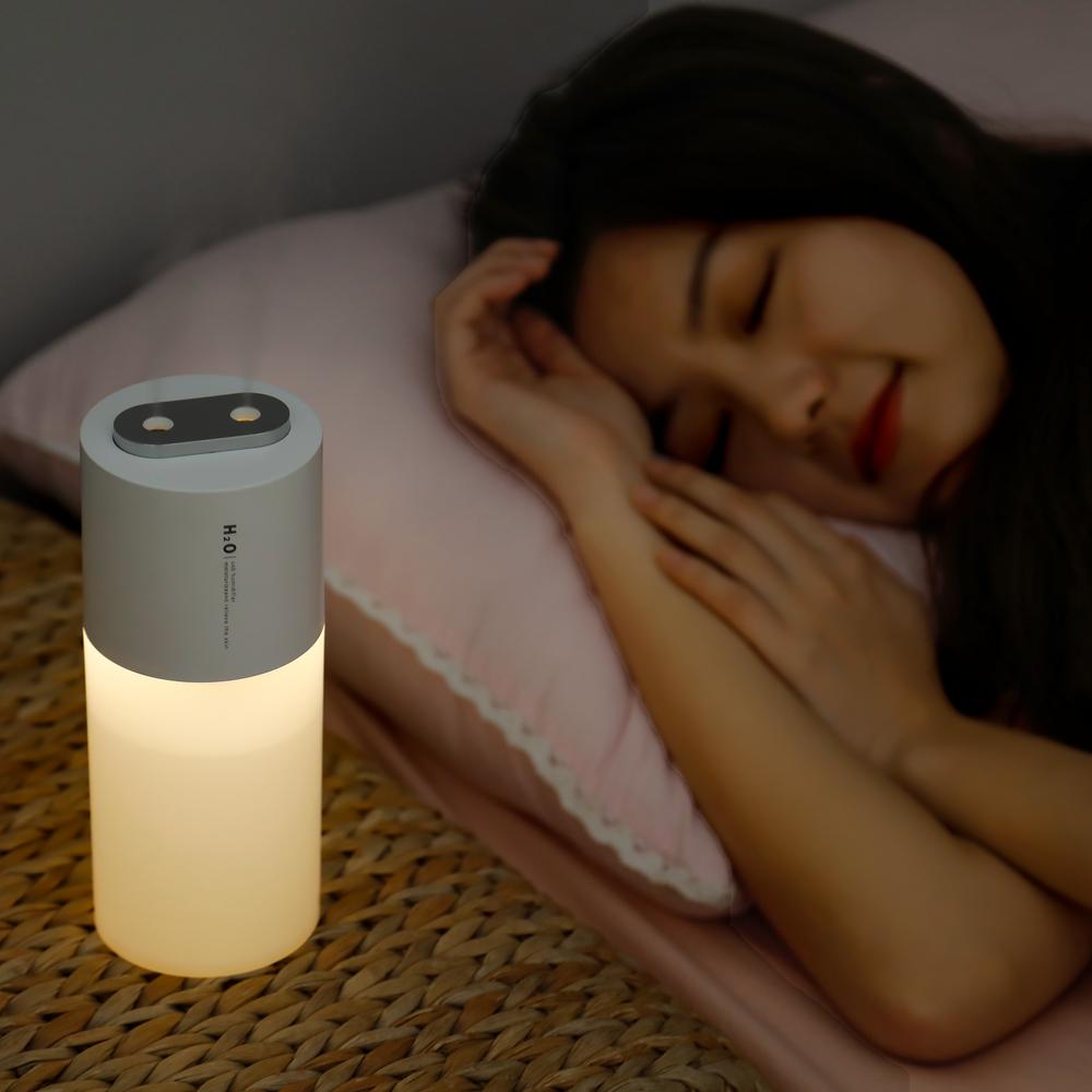 Không Dây 400ML Sạc Hương Thơm Khuếch Tán Tinh Dầu Siêu Âm Thanh Mát Sương Tạo Ẩm Ban Đêm Đèn Phòng Ngủ Văn Phòng Tinh Dầu Khuếch Tán