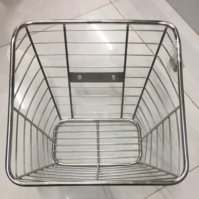 Rổ Inox dành cho xe Sirius FI từ đời 2014