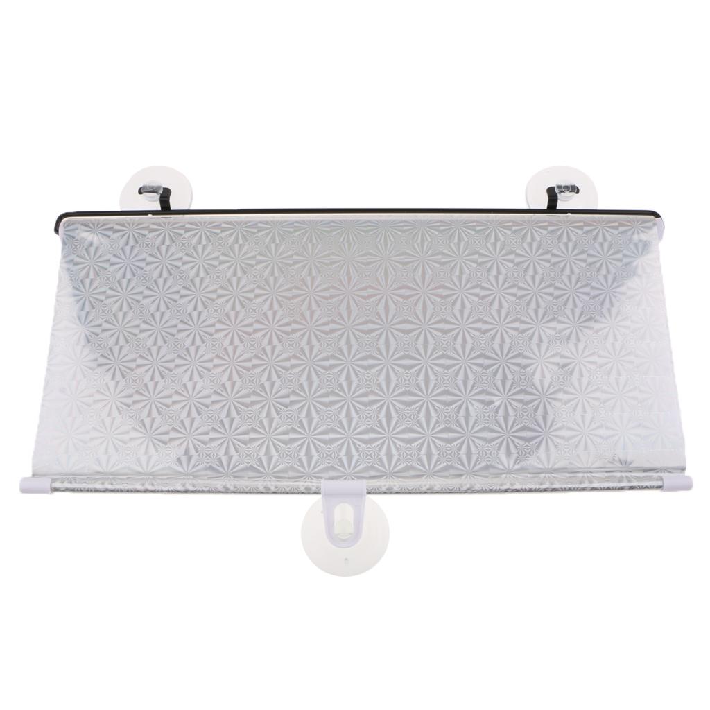 Car Sun Insulation Curtain UV Protection Retractable Cover 45x125cm