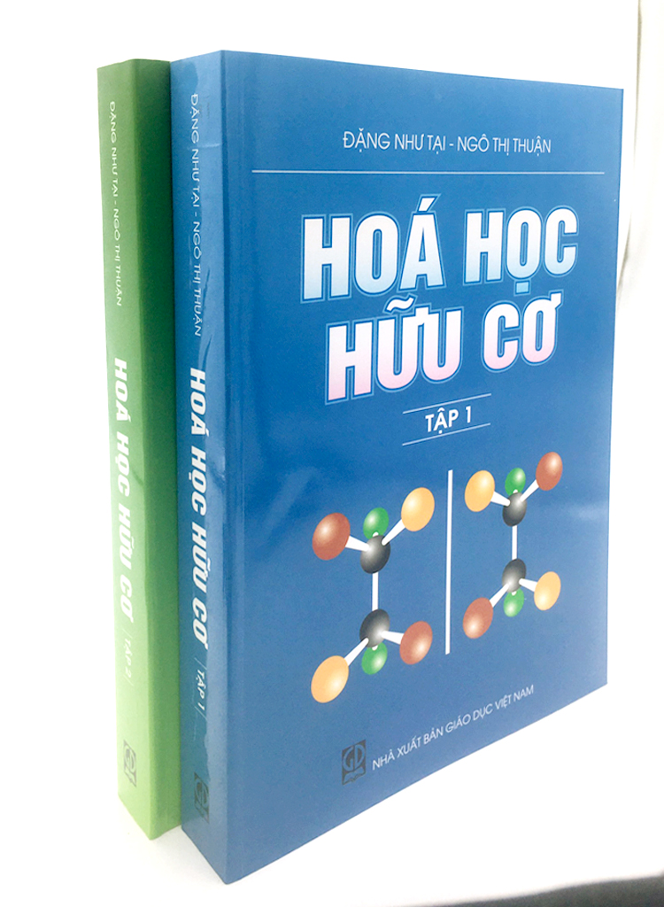 Combo Bộ Sách Hóa Học Hữu Cơ Tập 1 + Tập 2 