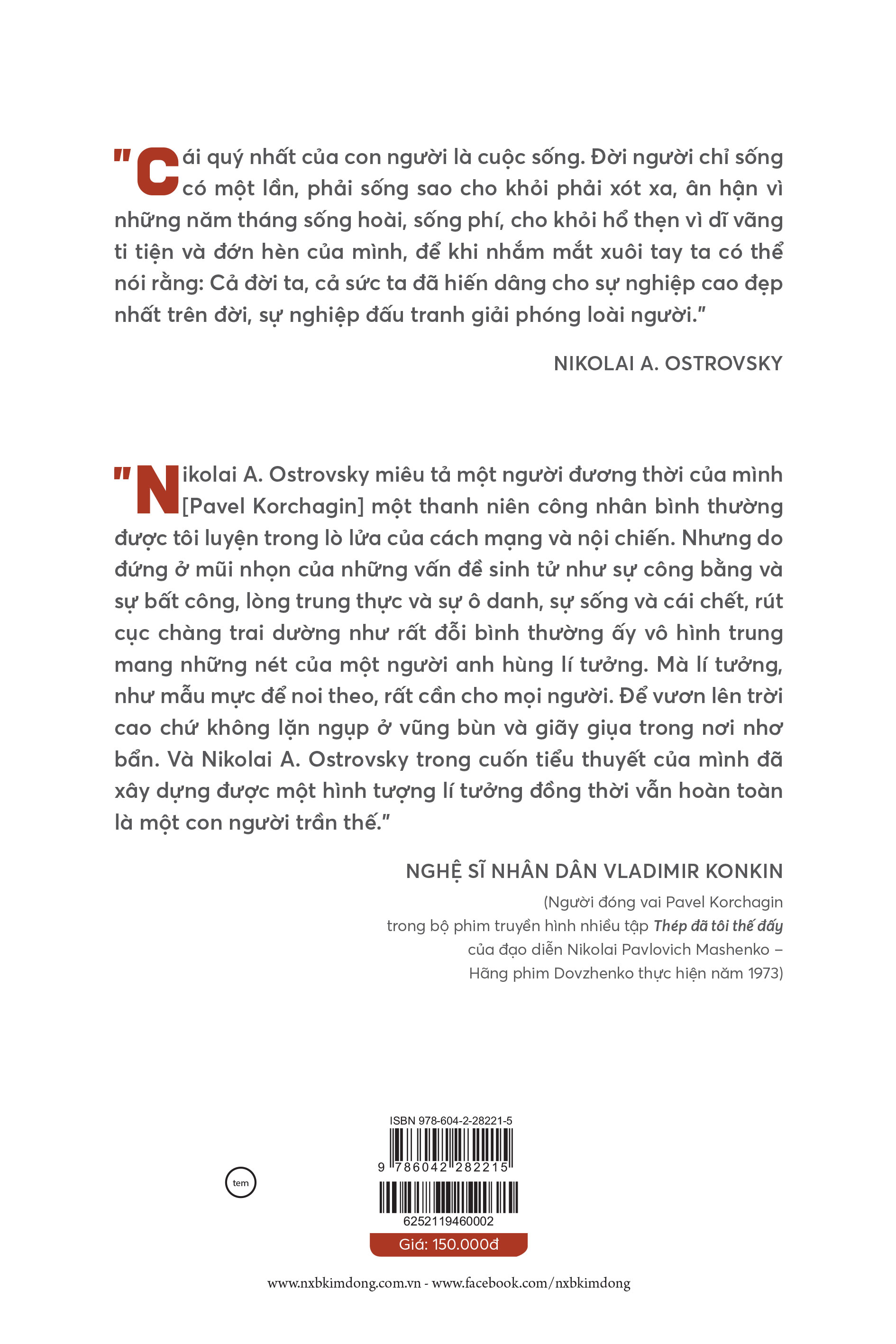 Sách Thép Đã Tôi Thế Đấy