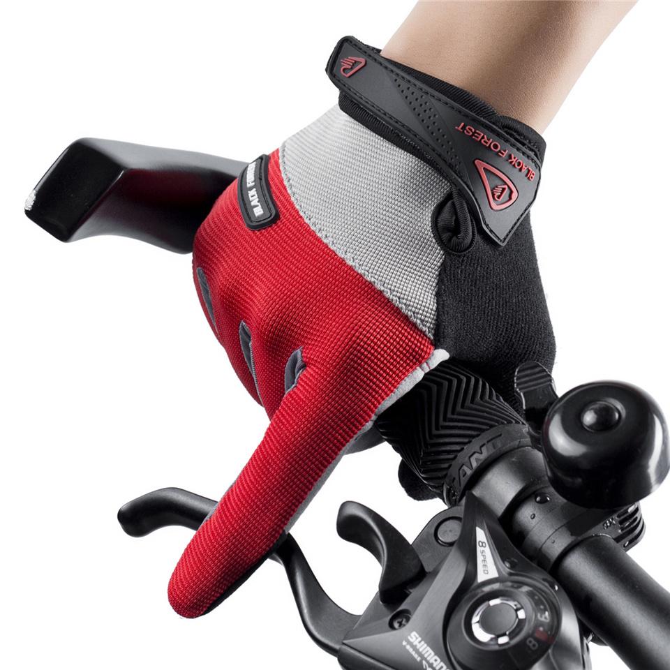 Full Ngón Tay Găng Tay Phượt Chống Trượt Do Va MTB Đường Xe Đạp Thể Thao Ngoài Trời Thể Dục Màn Hình Cảm Ứng Đệm Găng Tay unisex
