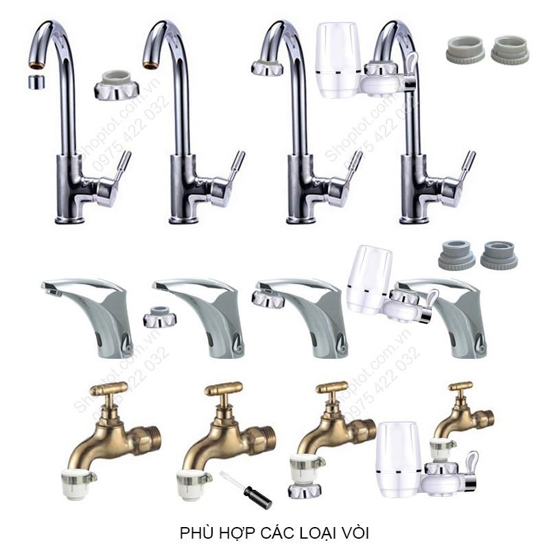 BỌ LỌC NƯỚC MINI TẠI VÒI ZSW010A, LOẠI BỎ CẶN BẨN VÀ CLO CÒN DƯ