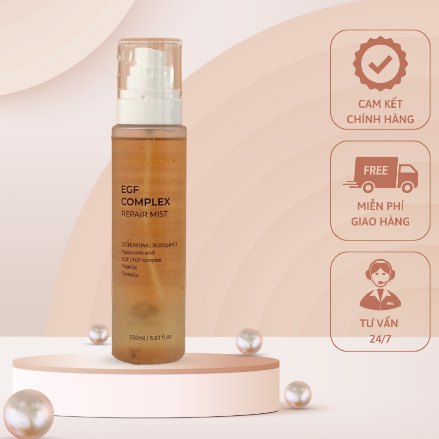 Xịt Khoáng Tế Bào Gốc - Xịt Dưỡng Ẩm, Cấp Nước Và Dịu Da Jenaskin EGF Complex Repair Mist 150ml