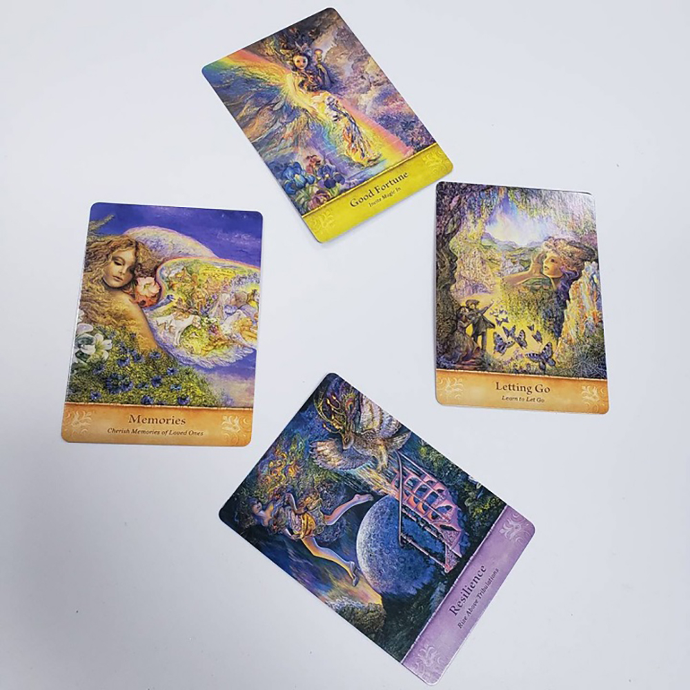 Bộ Bài Oracle Mystical Wisdom 46 Lá Bài Tặng File Tiếng Anh Và Đá Thanh Tẩy