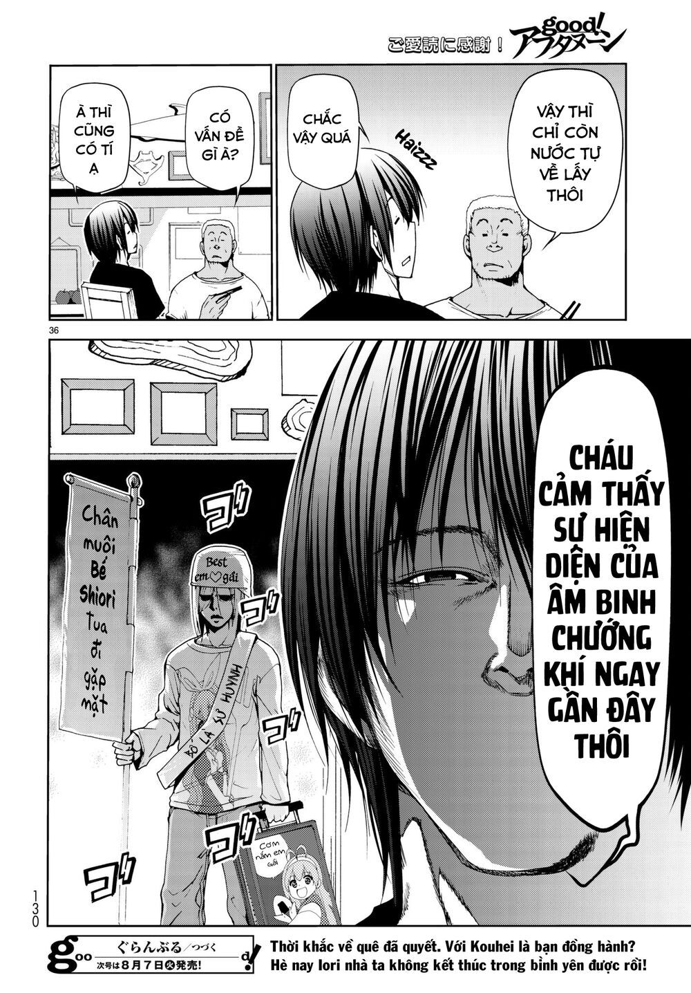 cô gái thích lặn - grand blue chapter 46 36