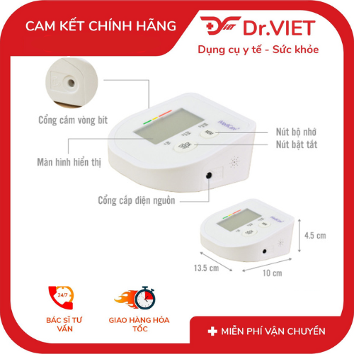 Máy đo huyết áp bắp tay điện tử Imedicare IBPM-6P