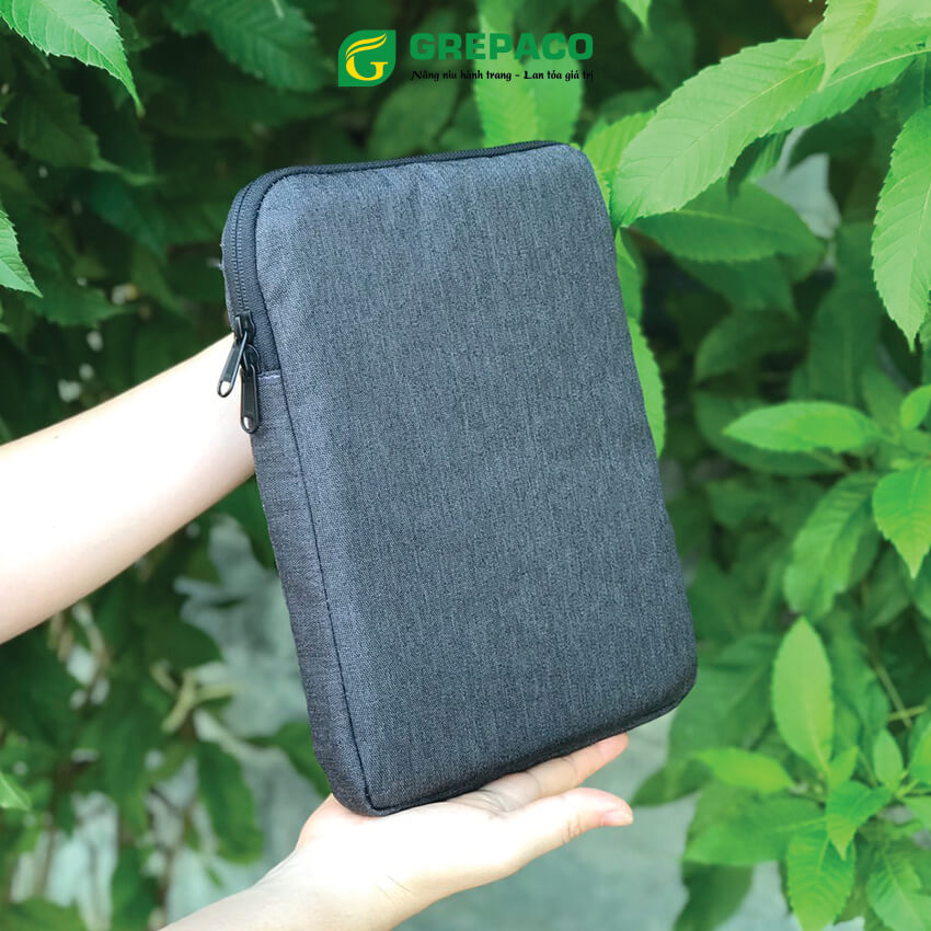 Túi Đựng Ipad Máy Tính Bảng Grepaco Chống Sốc Cao Cấp Vải Bố Canvas Nam Nữ Unisex Mẫu Mới Đẹp Thời Trang – Hàng Chính Hãng