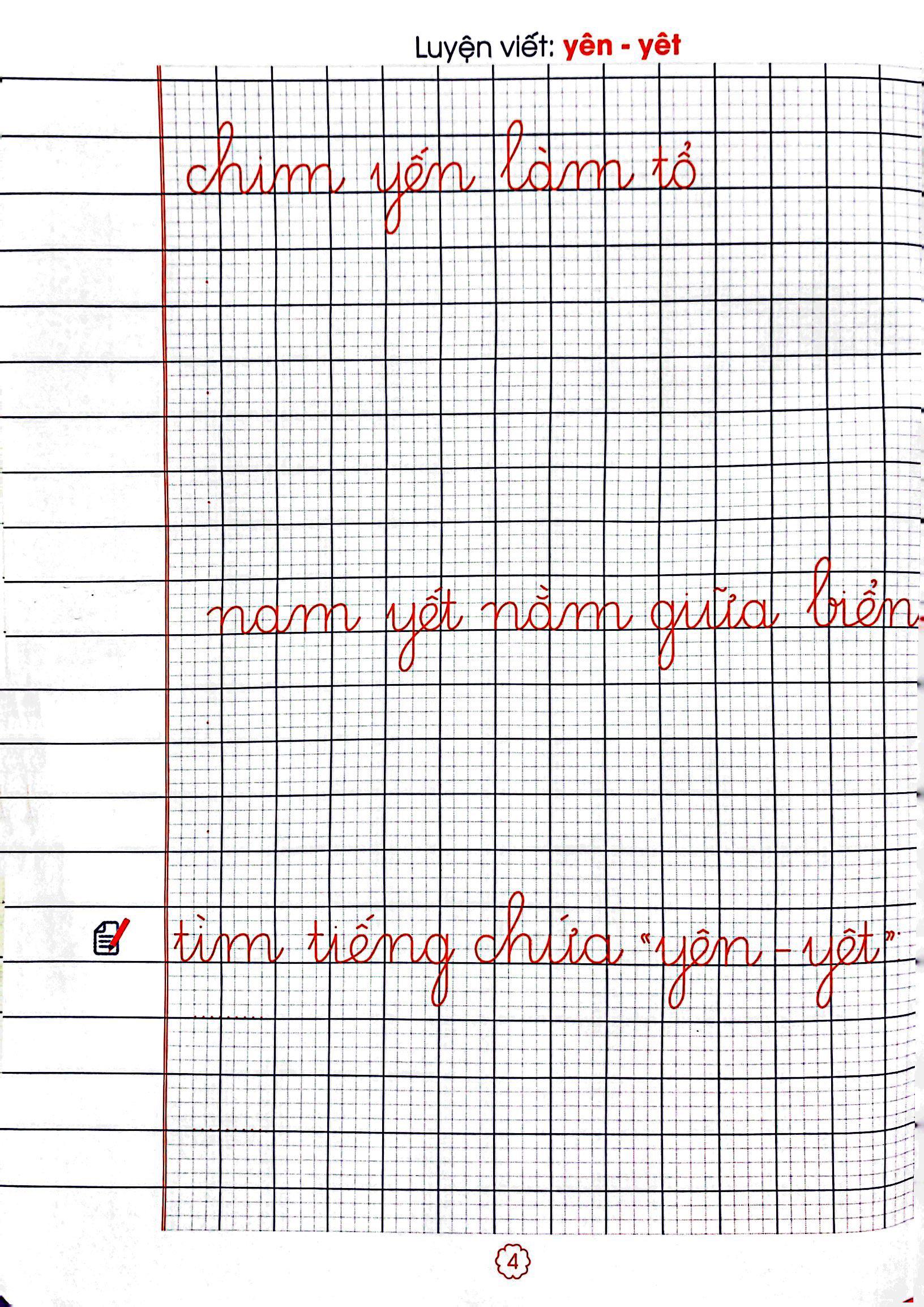 Vở Luyện Viết Lớp 1 - Quyển 3 (Cánh Diều)