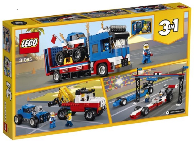 LEGO CREATOR 31085 Xe Biểu Diễn Nhào Lộn