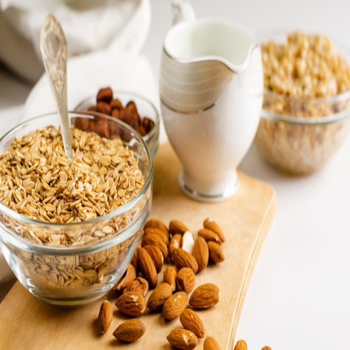 COMBO TIẾT KIỆM Yến Mạch Cán Dẹt Nguyên Chất Nhập Khẩu Úc DK Harvest - ngũ cốc tác dụng giảm can