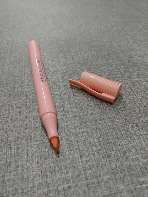 Bút Dạ Quang Textliner 38 - Faber-Castell Pastel Coral (Cam San Hô)