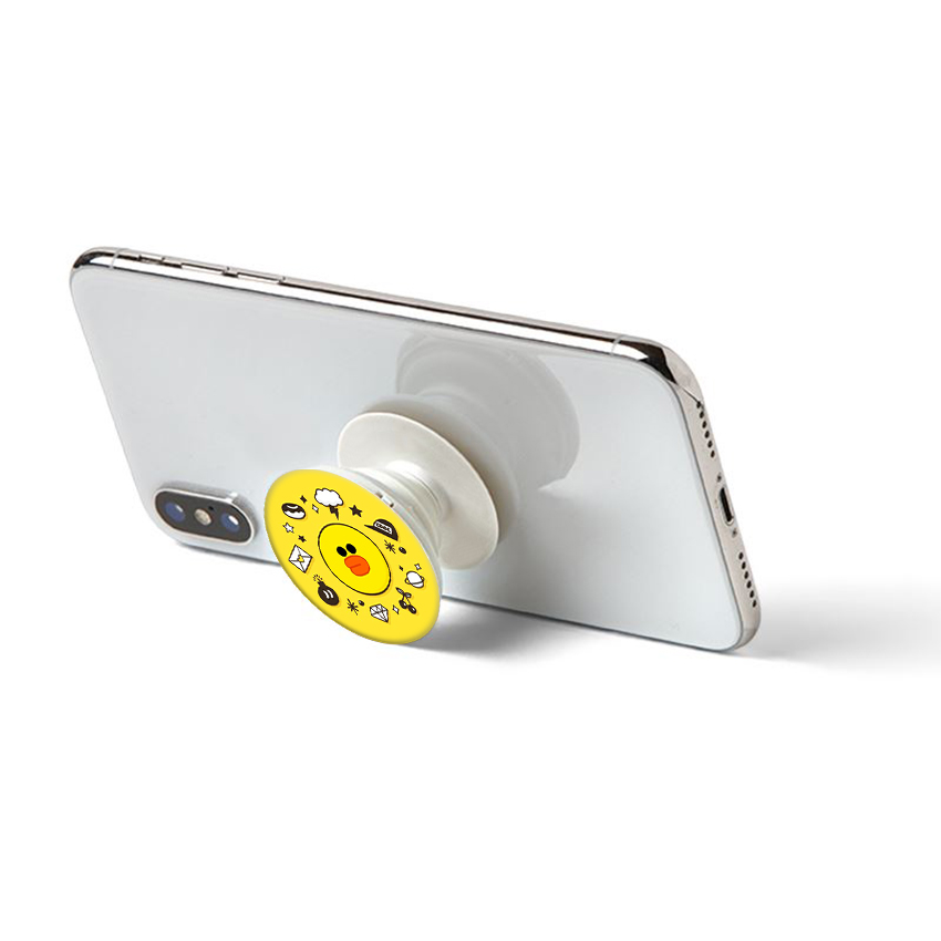 Gía đỡ điện thoại đa năng, tiện lợi - Popsockets - In hình DUCK - Hàng Chính Hãng