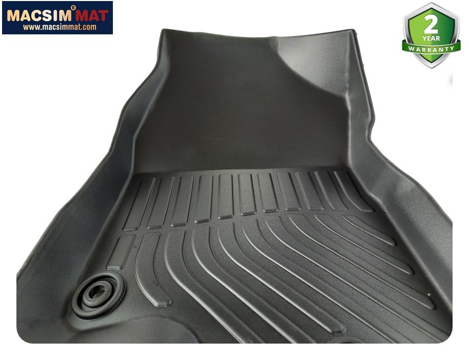 Thảm lót sàn cho xe Acura RDX 2019 - nay Nhãn hiệu Macsim chất liệu nhựa TPV cao cấp màu đen