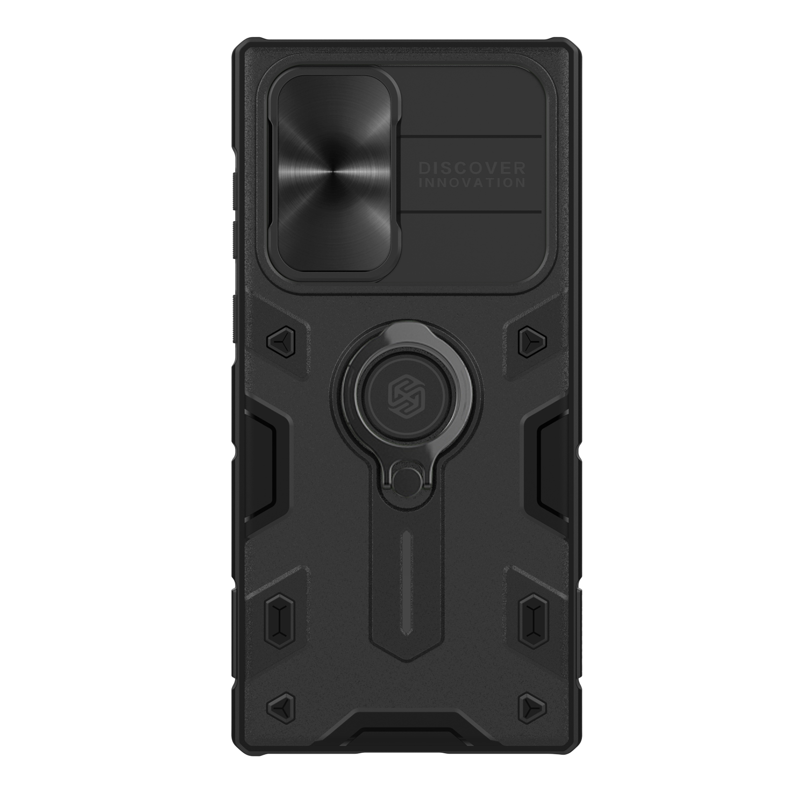 Ốp Lưng Nillkin Camshield Armor Cho Samsung Galaxy S22 Ultra - Hàng Nhập Khẩu - Đen