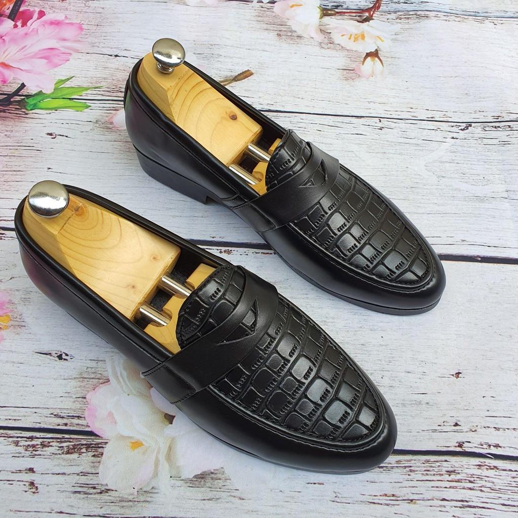 GIÀY TÂY NAM LỊCH LÃM DA DẬP VÂN