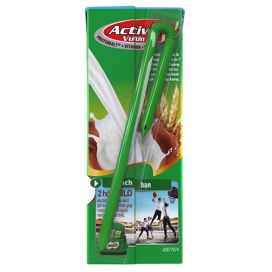 Sữa Tươi Milo 180ml (lốc/4 hộp)